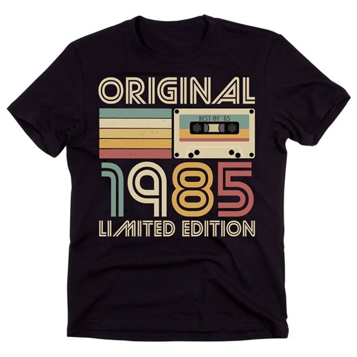 Koszulka na 40 URODZINY dla mężczyzny ORIGINAL 1985 ze sklepu Time For Fashion w kategorii T-shirty męskie - zdjęcie 177659892