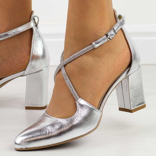 Czółenka Prestige skórzane 