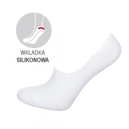 Białe mikrostopki bawełniane damskie (model 784) ze sklepu suzana.pl w kategorii Skarpetki damskie - zdjęcie 177661161