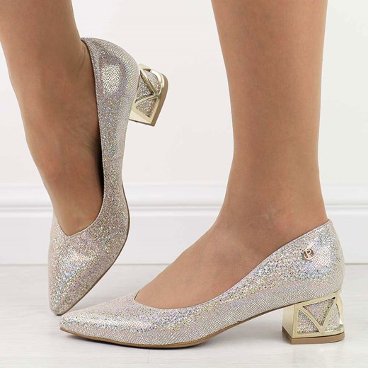 Czółenka Prestige skórzane 