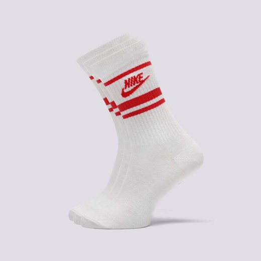 NIKE ESSENTIAL STRIPE SOCKS (3 PACKS) ze sklepu Sizeer w kategorii Skarpetki męskie - zdjęcie 177665590