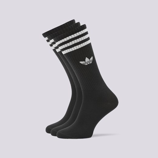 ADIDAS SKARPETY 3-PACK SOLID SOCKS HIGH CREW ze sklepu Sizeer w kategorii Skarpetki męskie - zdjęcie 177667364