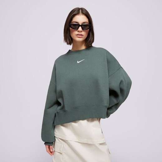 NIKE BLUZA W NSW PHNX FLC OOS CREW ze sklepu Sizeer w kategorii Bluzy damskie - zdjęcie 177673162