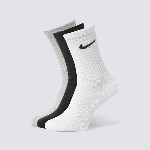 NIKE SKARPETY 3PPK VALUE COTTON CREW ze sklepu Sizeer w kategorii Skarpetki męskie - zdjęcie 177673572