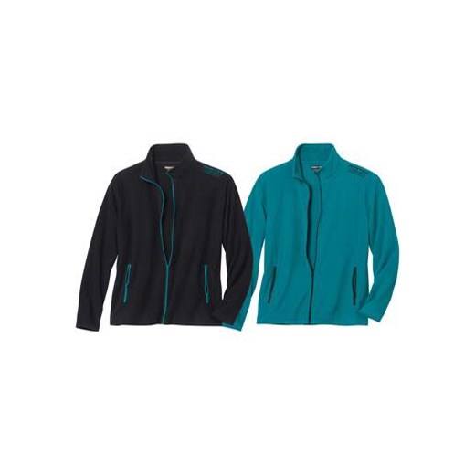 Zestaw 2 bluz z mikropolaru Winter ze sklepu Atlas For Men w kategorii Bluzy męskie - zdjęcie 177673741