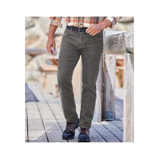 Wygodne jeansy regular z półelastyczną talią ze sklepu Atlas For Men w kategorii Jeansy męskie - zdjęcie 177673840