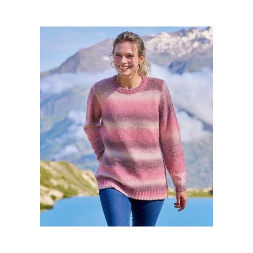 Tęczowy sweter ze sklepu Atlas For Men w kategorii Swetry damskie - zdjęcie 177673844
