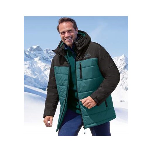 Dwukolorowa kurtka  z odpinanym kapturem Adventure ze sklepu Atlas For Men w kategorii Kurtki męskie - zdjęcie 177673850