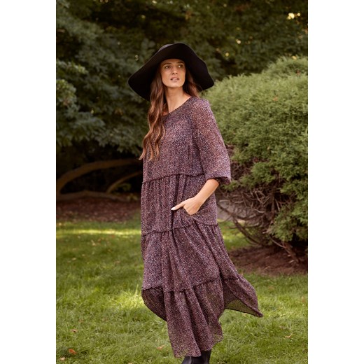 Zwiewna sukienka maxi w stylu boho ze sklepu Molton w kategorii Sukienki - zdjęcie 177675702