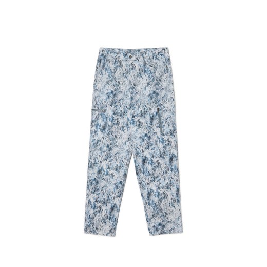 Cropp - Spodnie loose ze wzorem camo - surowy granatowy Cropp 34 Cropp