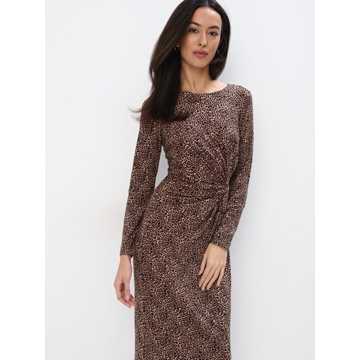 Sukienka Mohito midi z wiskozy 