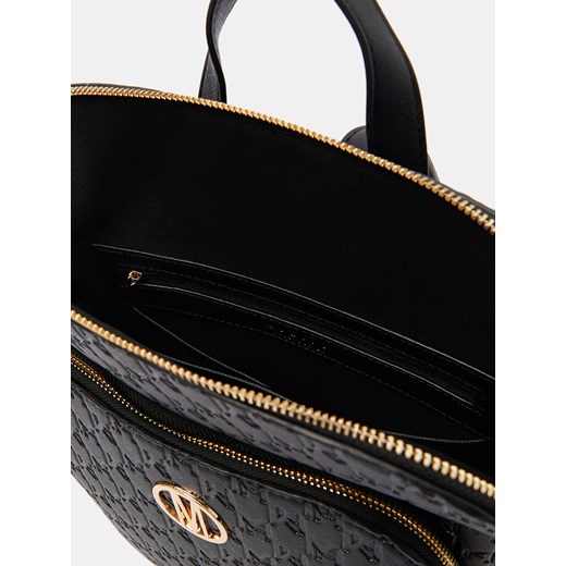 Mohito - Plecak w monogram - czarny Mohito ONE SIZE Mohito