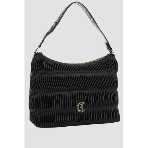 JUST CAVALLI Czarna torebka Range F Gothic Woving ze sklepu outfit.pl w kategorii Torby Shopper bag - zdjęcie 177707314