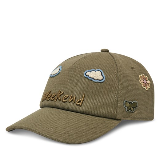 Czapka z daszkiem Weekend Max Mara Urbania 2515571054 Khaki one size eobuwie.pl