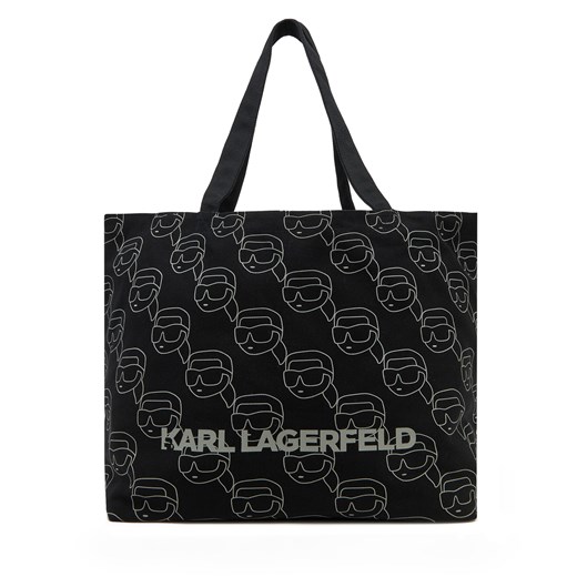 Torebka KARL LAGERFELD A1W50023 Czarny Karl Lagerfeld one size eobuwie.pl