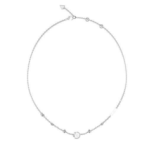 Naszyjnik Guess JUBN05 038JW Srebrny Guess one size eobuwie.pl