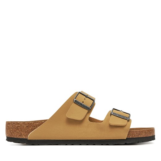 Klapki Birkenstock 1029170 Beżowy ze sklepu eobuwie.pl w kategorii Klapki męskie - zdjęcie 177720860