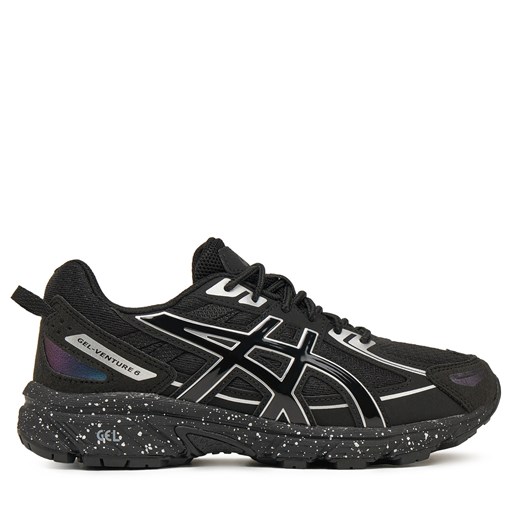 Sneakersy Asics Gel-Venture 6 Gs 1204A122 Czarny ze sklepu eobuwie.pl w kategorii Buty sportowe damskie - zdjęcie 177720944