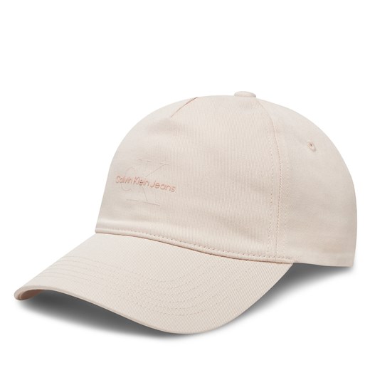 Czapka z daszkiem Calvin Klein Jeans Printed Monologo Cap LV04K5027G Różowy one size eobuwie.pl
