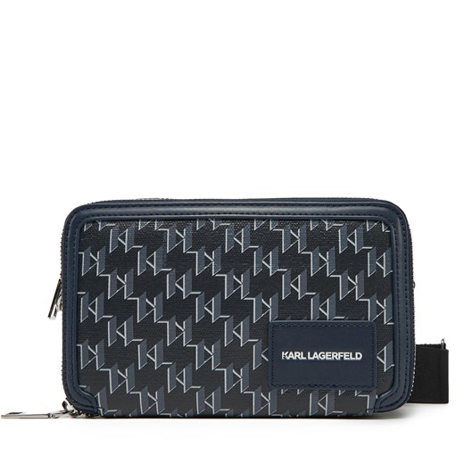 Torebka KARL LAGERFELD A1W30185 Granatowy Karl Lagerfeld one size eobuwie.pl