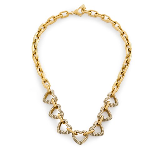 Naszyjnik Guess JUBN05 012JW Złoty Guess one size eobuwie.pl