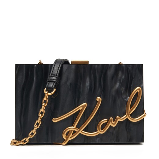 Torebka KARL LAGERFELD A1W30124 Czarny Karl Lagerfeld one size eobuwie.pl