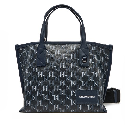 Torebka KARL LAGERFELD A1W30184 Granatowy Karl Lagerfeld one size eobuwie.pl