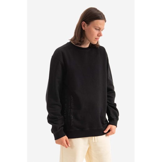 Maharishi bluza bawełniana Miltype męska kolor czarny gładka 9755.BLACK-BLACK ze sklepu ANSWEAR.com w kategorii Bluzy męskie - zdjęcie 177722443