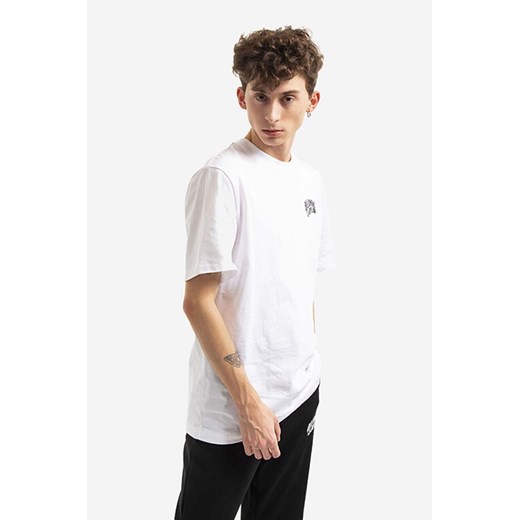 Billionaire Boys Club t-shirt bawełniany Small Arch Logo kolor biały z nadrukiem BC003-WHITE ze sklepu ANSWEAR.com w kategorii T-shirty męskie - zdjęcie 177727882