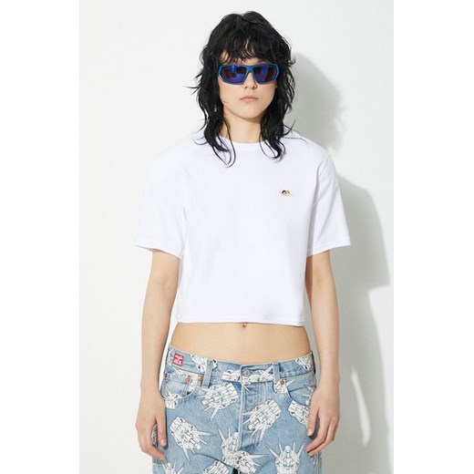 Fiorucci t-shirt Angel Patch Padded Cropped T-Shirt damski kolor biały M01FPTSH095CJ03WH01 ze sklepu ANSWEAR.com w kategorii Bluzki damskie - zdjęcie 177750654