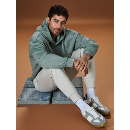 Sinsay - Spodnie cargo - beżowy Sinsay XS Sinsay