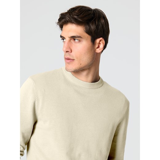 Sinsay - Sweter z okrągłym dekoltem - zielony Sinsay L Sinsay