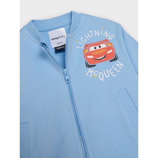 Sinsay - Bluza na zamek Auta - niebieski Sinsay 92 Sinsay