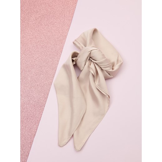 Sinsay - Chustka - beżowy Sinsay One Size Sinsay