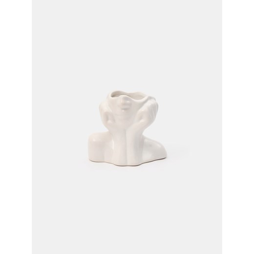 Sinsay - Wazon - biały Sinsay One Size Sinsay