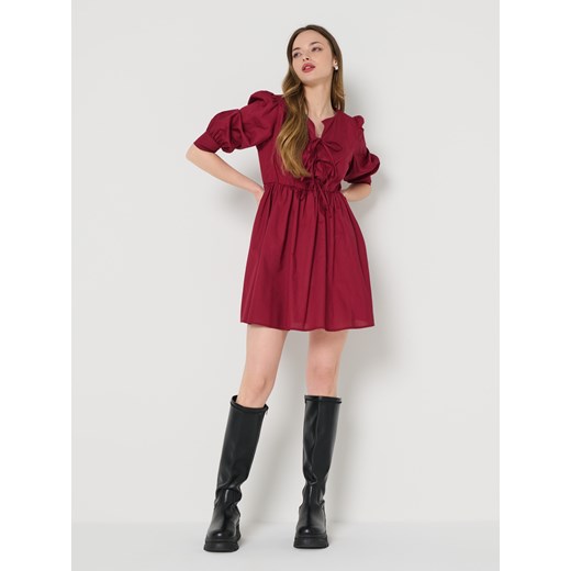 Sinsay - Sukienka - czerwony Sinsay L Sinsay