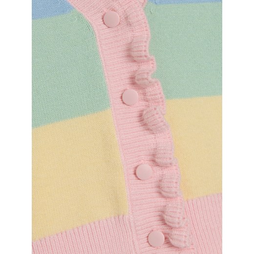 Sinsay - Sweter z ozdobnymi falbanami - wielobarwny Sinsay 92 Sinsay