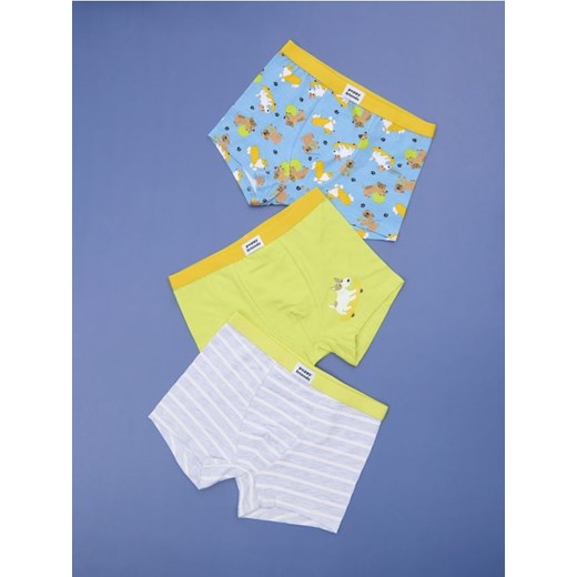 Sinsay - Bokserki 3 pack - wielobarwny Sinsay 98/104 Sinsay