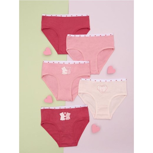 Sinsay - Majtki 5 pack - wielobarwny ze sklepu Sinsay w kategorii Majtki dziecięce - zdjęcie 177786940