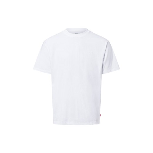 Levi's T-shirt męski Mężczyźni Dżersej biały jednolity ze sklepu vangraaf w kategorii T-shirty męskie - zdjęcie 177787860