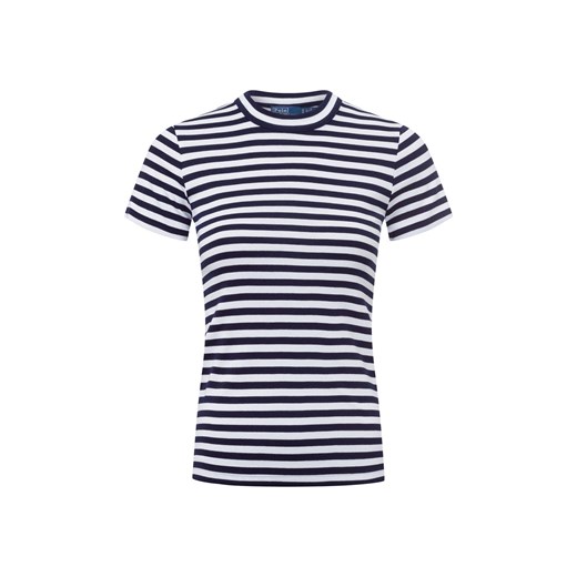 Polo Ralph Lauren T-shirt damski Kobiety Bawełna granatowy w paski ze sklepu vangraaf w kategorii Bluzki damskie - zdjęcie 177787974
