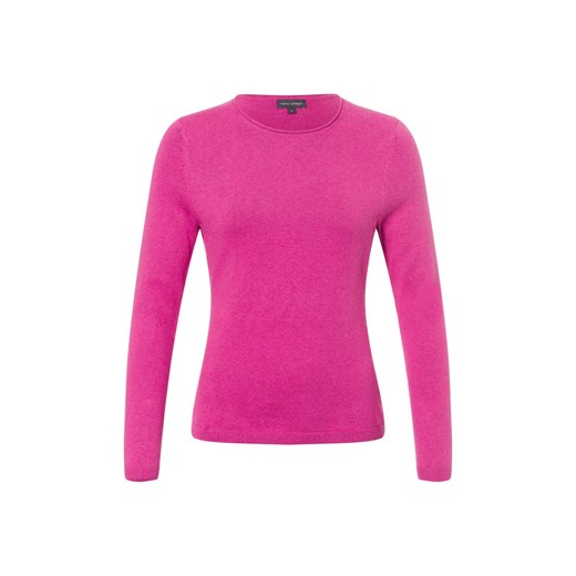 Franco Callegari Damski sweter z dzianiny z zawartością kaszmiru Kobiety Bawełna fuksja jednolity - id: 722633-0002-09940 - marki Franco Callegari - 177788400 Franco Callegari Damski sweter z dzianiny z zawartością kaszmiru Kobiety Bawełna fuksja jednolity ze sklepu vangraaf w kategorii Swetry damskie - zdjęcie 177788400