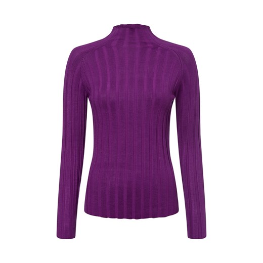 Marie Lund Sweter damski z dzianiny Kobiety wiskoza lila jednolity Marie Lund L vangraaf okazja