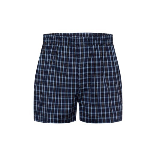 Mc Earl Męskie spodnie od piżamy Mężczyźni Bawełna granatowy jednolity ze sklepu vangraaf w kategorii Piżamy męskie - zdjęcie 177788514