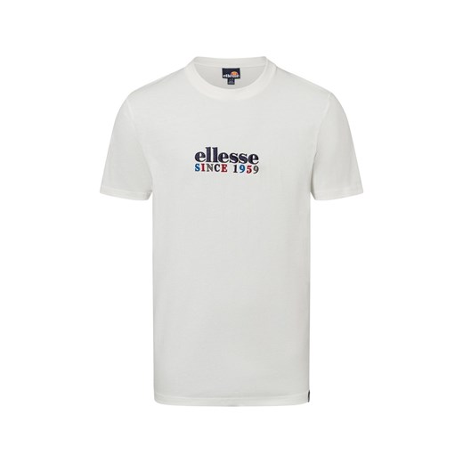ellesse Koszulka męska - Hiker Mężczyźni Bawełna biały wzorzysty ze sklepu vangraaf w kategorii T-shirty męskie - zdjęcie 177788572