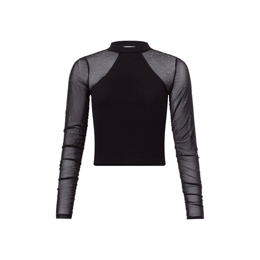 Noisy May Damska koszulka z długim rękawem - NMMaya Halterneck Optic Top Kobiety Noisy May XL vangraaf wyprzedaż