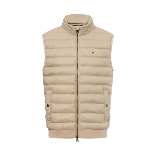 Tommy Hilfiger Pikowana kurtka męska Mężczyźni melanżowy jednolity ze sklepu vangraaf w kategorii Kamizelki męskie - zdjęcie 177788750