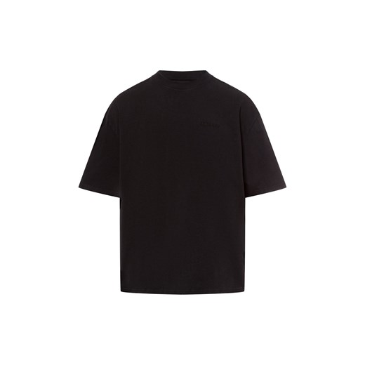 PEGADOR Koszulka męska Mężczyźni Bawełna czarny jednolity ze sklepu vangraaf w kategorii T-shirty męskie - zdjęcie 177788774
