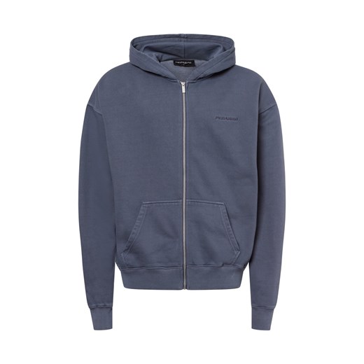PEGADOR Bluza męska - Logo Mężczyźni Bawełna szary jednolity ze sklepu vangraaf w kategorii Bluzy męskie - zdjęcie 177788790