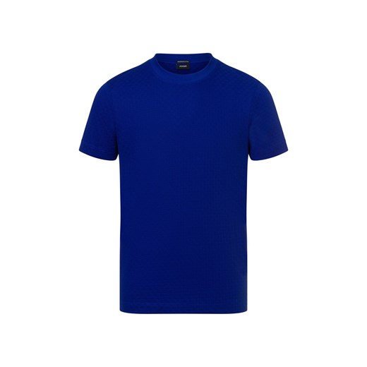 JOOP! Koszulka męska - Brandon Mężczyźni Bawełna błękit królewski jednolity ze sklepu vangraaf w kategorii T-shirty męskie - zdjęcie 177788940